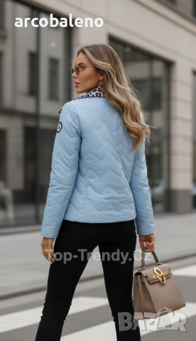 Дамско двулицево яке, 6цвята , снимка 7 - Якета - 53157695