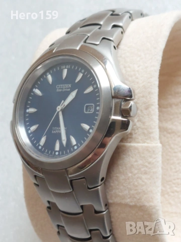 Мъжки часовник Ситизeн-Citizen Eco-Drive Super Titanium., снимка 4 - Мъжки - 54279234