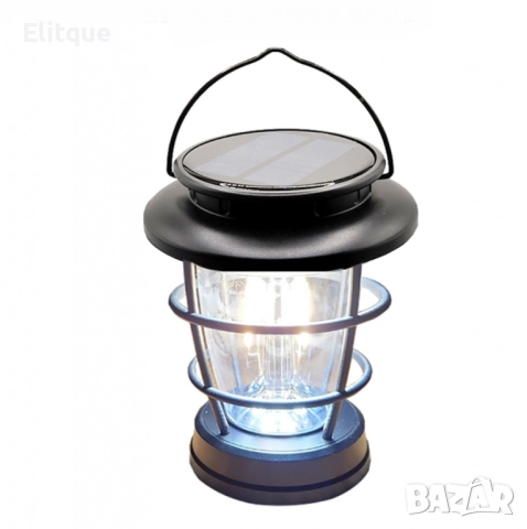 Соларна сензорна лампа с LED осветление Hop-8818F, снимка 2 - Соларни лампи - 52596645