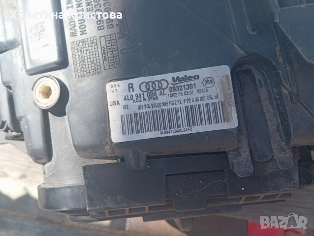 Десен фар Ауди Кю 7 4l0 941 004 щатски, снимка 7 - Части - 51830196