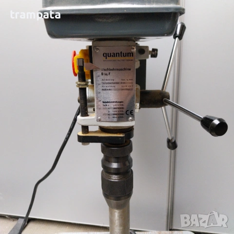 НАЙ ДОБРАТА ОФЕРТА Настолна бормашина Quantum B14F, снимка 4 - Бормашини - 53666417