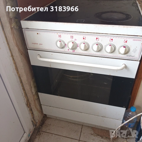 електрическа печка силтал с керемичен плот, снимка 5 - Печки, фурни - 54018955