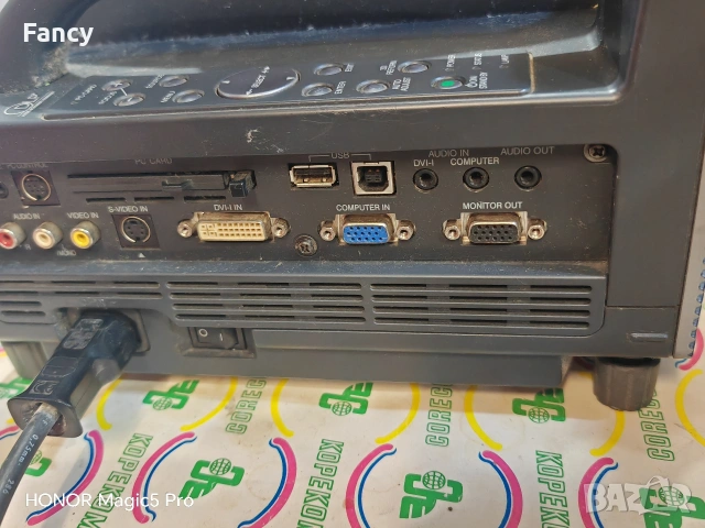 Проектор NEC WT610, снимка 9 - Плейъри, домашно кино, прожектори - 53477250