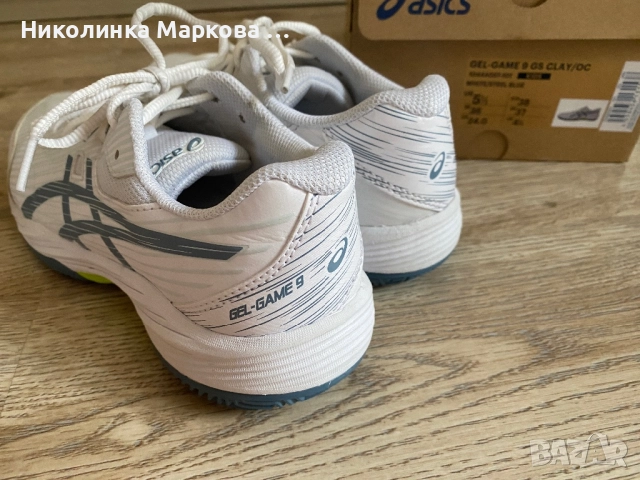 Детски маратонки за зала Asics, снимка 3 - Детски маратонки - 51614935