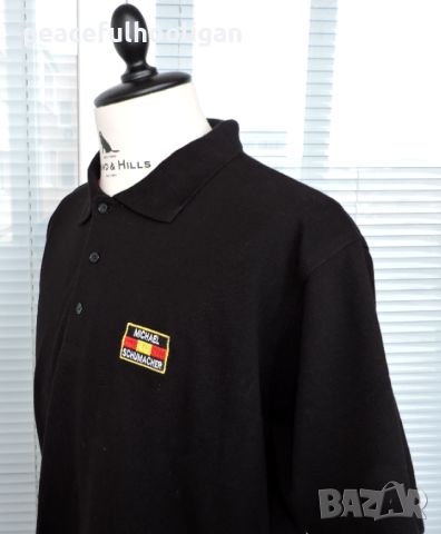Vintage Michael Schumacher PoloT-Shirt Mens Size XL Formula 1, снимка 11 - Тениски - 45268566