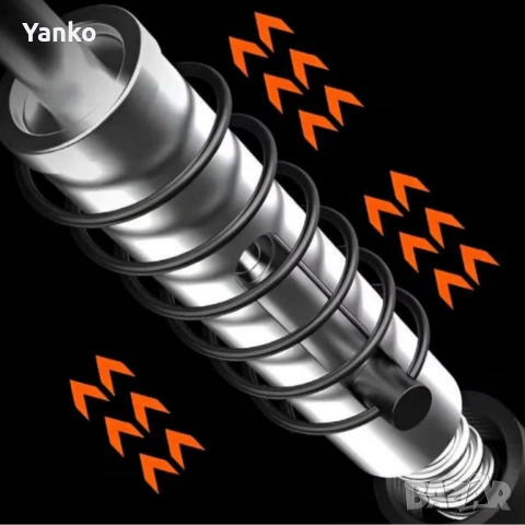 Професионален пистолет за забиване на пирони + 50 броя пирона, снимка 3 - Други инструменти - 54154509