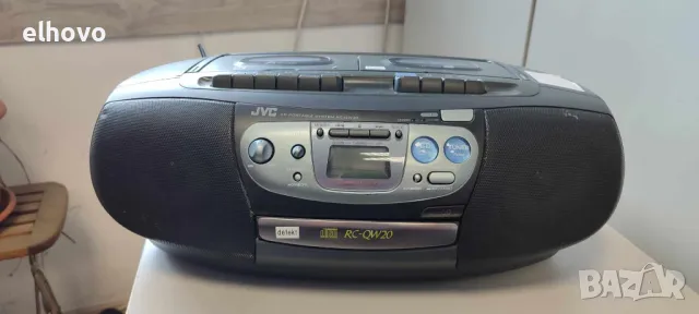 Радиокасетофон JVC RC-QW20, снимка 5 - Радиокасетофони, транзистори - 47253524