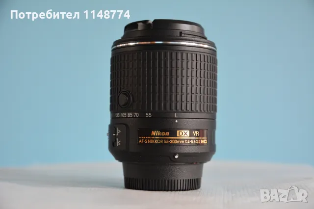 Обектив Nikkor AF-S DX 55-200mm f4-5.6G ED VR, снимка 1