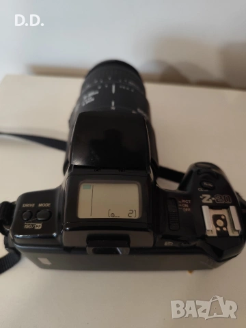 Pentax Z20 + обектив Sigma 70-300mm (Pentax K/KAF2 mount), снимка 4 - Фотоапарати - 53241454