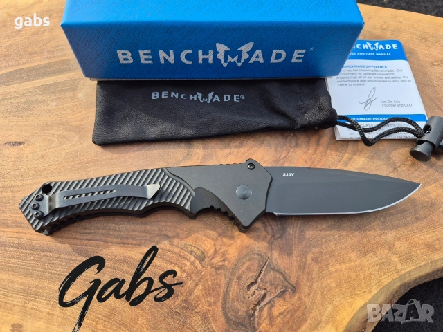 Автоматичен нож Benchmade RUKUS 2 automatic 9600BK, снимка 4 - Ножове - 54257481