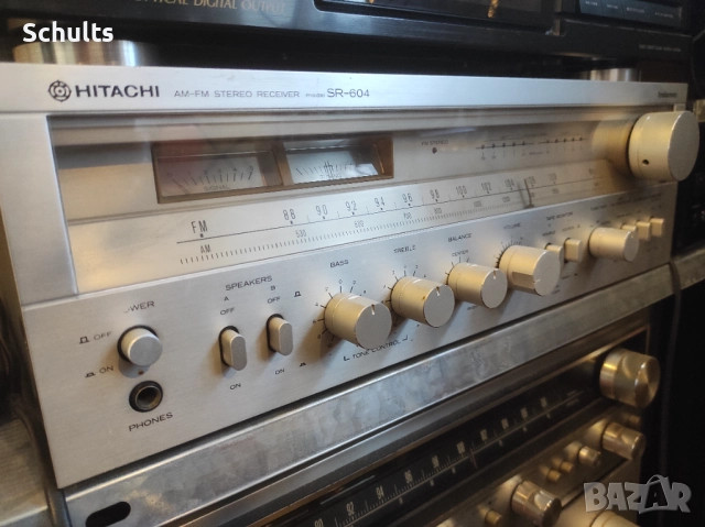 HITACHI SR 604 ресивър Made in Japan