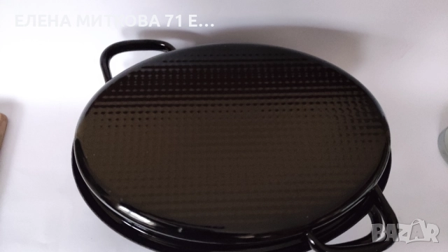 Масивен немски емайлиран бретер 2 в 1 от старото производство, снимка 6 - Съдове за готвене - 52369246