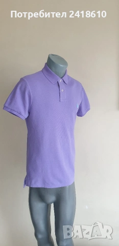 POLO Ralph Lauren Pique Cotton Slim Fit Mens Size М НОВО! ОРИГИНАЛ! Мъжка Тениска!, снимка 2 - Тениски - 53520328
