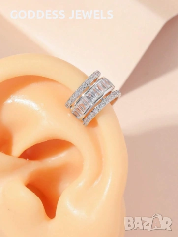 Украшение за ухо / обеца за хрущял / къф, снимка 2 - Обеци - 54036818