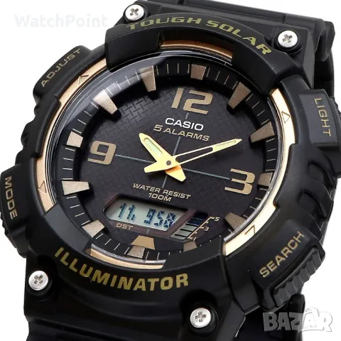 Мъжки дигитален часовник Casio Solar - Casio Collection - AQ-S810W-1A3VDF, снимка 3 - Мъжки - 48850415