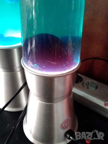 Лава-лампа, синя, снимка 7 - Други - 52442414