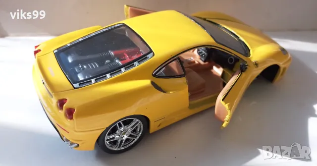 Ferrari F430 Maisto - Мащаб 1:24, снимка 6 - Колекции - 48769211