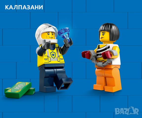 LEGO® City Police 60415 - Преследване с полицейска кола, снимка 5 - Конструктори - 46100408