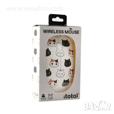 i-total Wireless мишка /колекция CATS/, снимка 5 - Клавиатури и мишки - 49435611