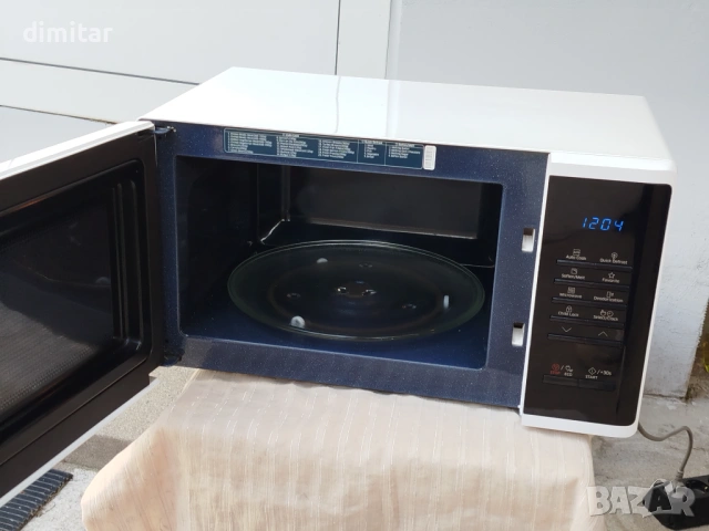 Микровълнова фурна Samsung MS23K3513AW, снимка 12 - Микровълнови - 54192391