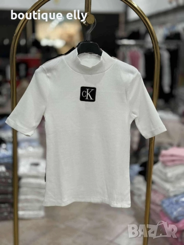 дамска тениска CK, снимка 3 - Тениски - 52001521