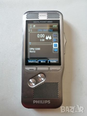 Цифров диктофон Philips DPM8200 Digital Pocket Memo, снимка 4 - Друга електроника - 46342372