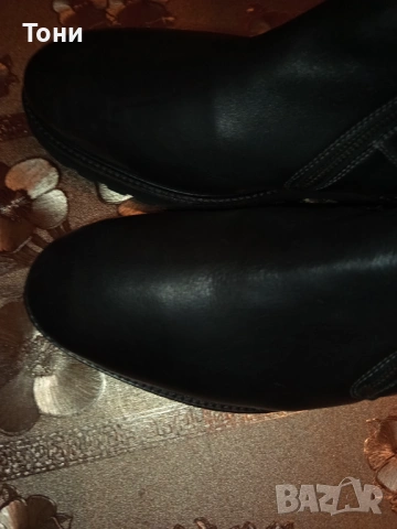 SALAMANDER Оригинал Нови Мъжки Боти Изцяло от Естествена Кожа 43, снимка 16 - Мъжки боти - 53612331