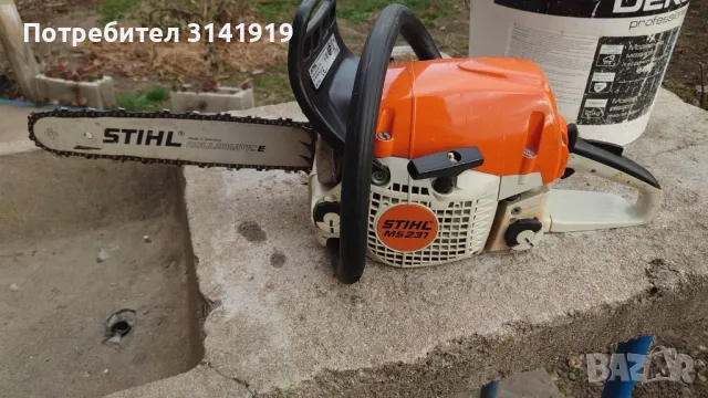 Резачка Stihl MS231, снимка 5 - Градинска техника - 49452614