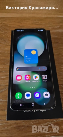 Samsung Galaxy Z Flip5 - 256GB - Mint - Пълен Комплект - Отлично Състояние, снимка 2 - Samsung - 53835907