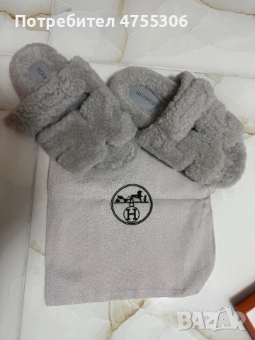 Дамски пухкави чехли / сандали – като нови 👡, снимка 2 - Дамски боти - 53712536