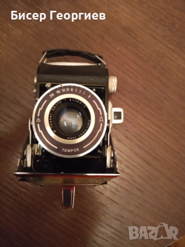 Фотоапарат RHEINMETALL WELTAX - немски , сгъваем , мехов, снимка 2 - Антикварни и старинни предмети - 52103165