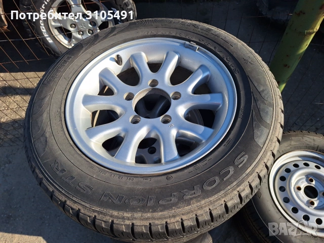 Джанти с гуми 16 цола за Сузуки Витара и други