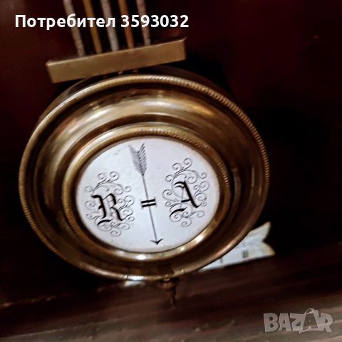 Работещ старинен часовник Junghans, снимка 3 - Други стоки за дома - 45368524