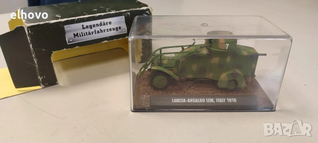 Италианска бронирана кола, Lancia-Ansaldo IZM 1918, снимка 5 - Колекции - 54265581