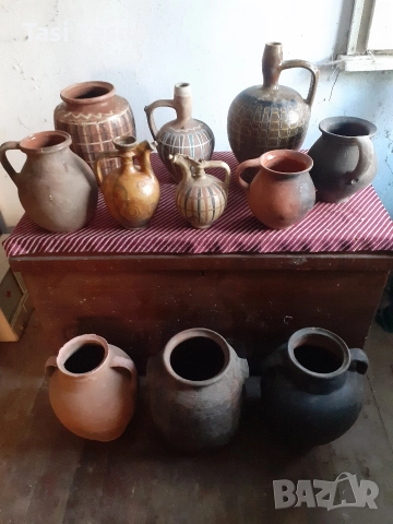 Глинени съдове, делви , стомни, гърнета