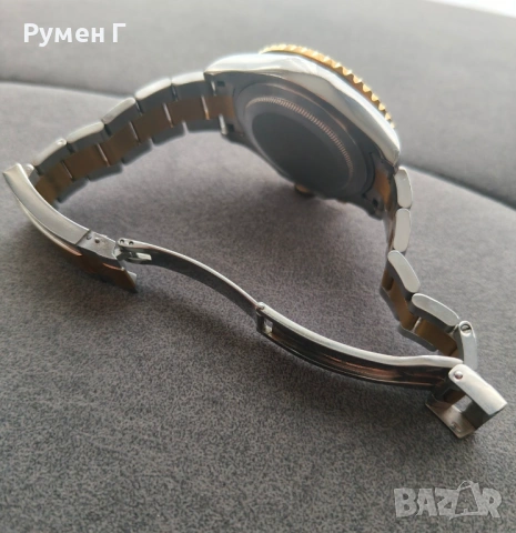 Rolex Yachtmaster bicolor автомат, керамика сапфир 43mm, бартер, снимка 7 - Мъжки - 53797743
