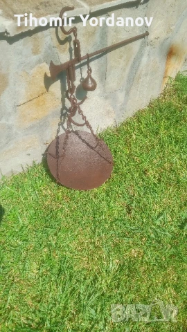 Кантар -Паланца ( за декорация.), снимка 4 - Антикварни и старинни предмети - 51344315