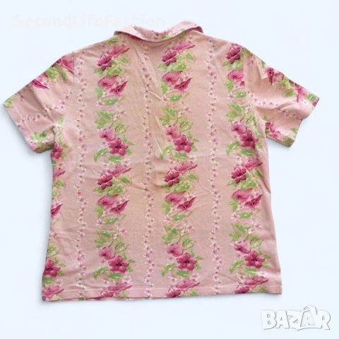 Дамска поло тениска Bogner с къс ръкав, размер L с флорален дизайн, снимка 7 - Тениски - 53274951