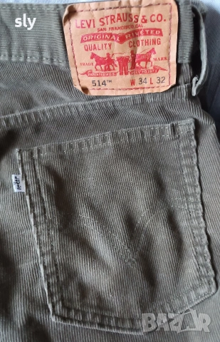 Levi's джинси от ситно кадифе , снимка 3 - Дънки - 53210829