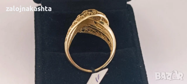 Нов Златен пръстен-3,42гр/14кр, снимка 5 - Пръстени - 50976954