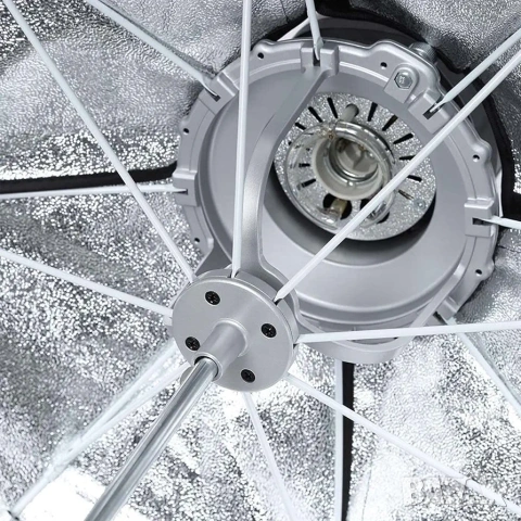 Октагон Софтбокс Godox SB-UE 80см с Bowens Монтаж и Пчелна Пита, снимка 7 - Светкавици, студийно осветление - 53387082