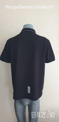Emporio Armani EA7 Pique Pima Cotton Slim Fit Mens Size L НОВО! ОРИГИНАЛ Мъжка Тениска!, снимка 11 - Тениски - 53918159