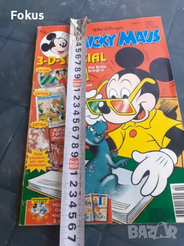 Комикс - Micky Maus Walt Disney N2 - 2.1.1997 Germany, снимка 6 - Антикварни и старинни предмети - 49453416