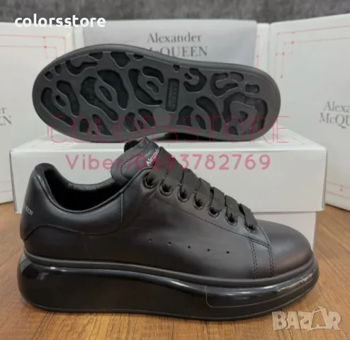Дамски черни кецове Alexander McQueen/BR60x, снимка 2 - Кецове - 50377186