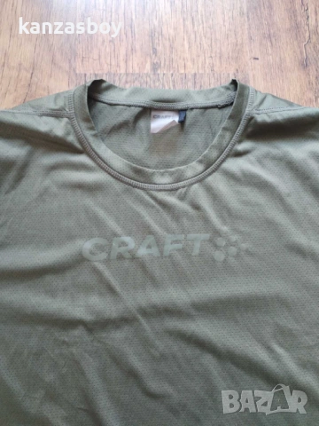 Craft - страхотна мъжка тениска L , снимка 3 - Тениски - 54099830