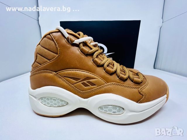 Маратонки SNS x Reebok Question Mid Sneakers, снимка 2 - Маратонки - 46535222