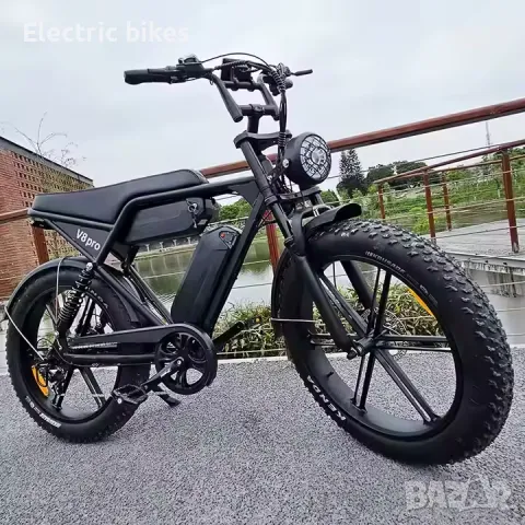 Електрически велосипед, Electric V8 Max, 1000W, 15.AH, 48V, снимка 3 - Велосипеди - 48590396