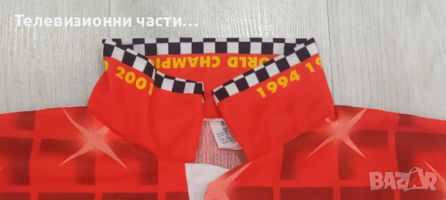 Винтидж ретро тениска Михаел Шумахер Michael Schumacher Schumi #1 World Champion Световен Шампион , снимка 8 - Тениски - 52061367