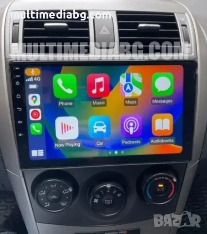 Toyota Corolla 2007 - 2011 Мултимедия Навигация Android, снимка 4 - Аксесоари и консумативи - 50035558