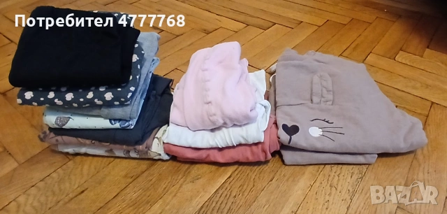 Лот дрешки момиче 86-92 